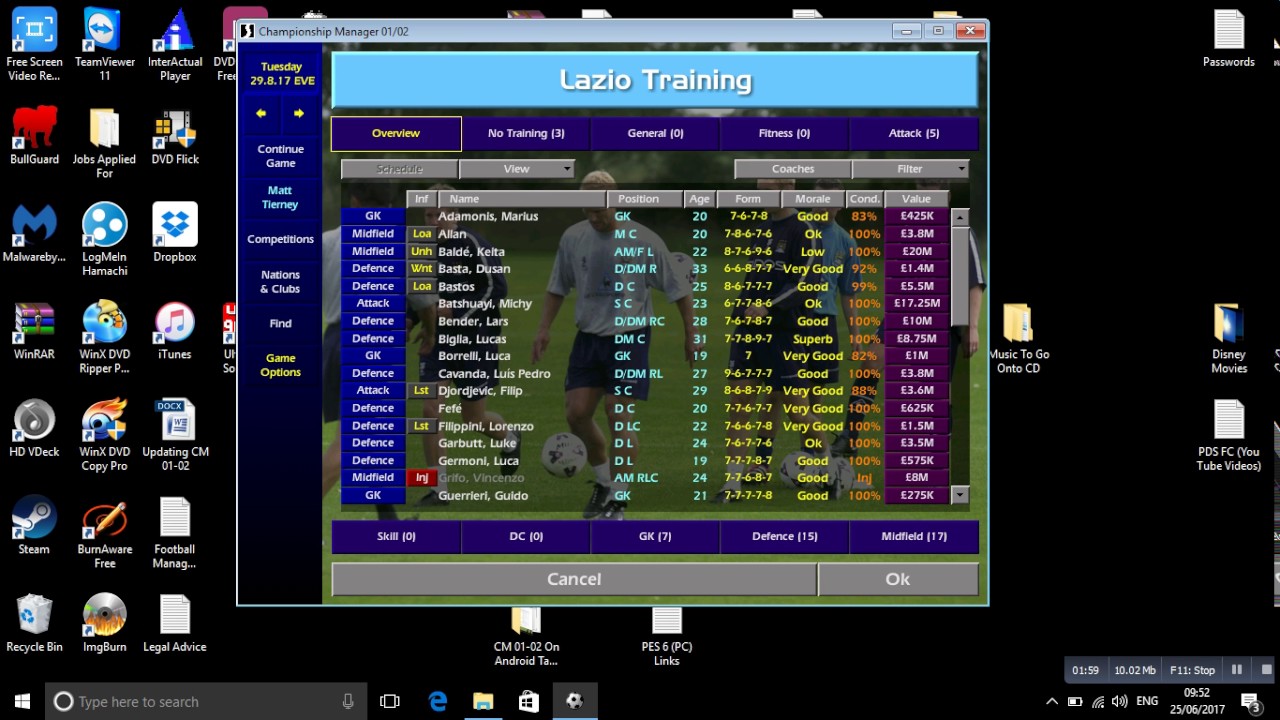 play championship manager 01/02 without disc